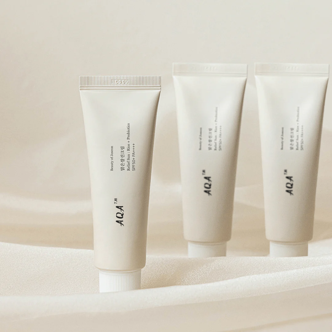 AQA Beauty Rice Probiotic Sunscreen Light Moisturizing Whitening Skin Care